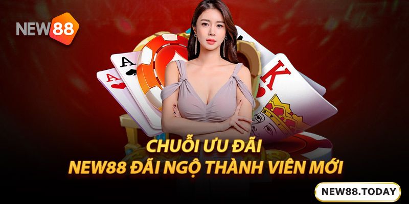 Chuỗi ưu đãi New88 đãi ngộ thành viên mới